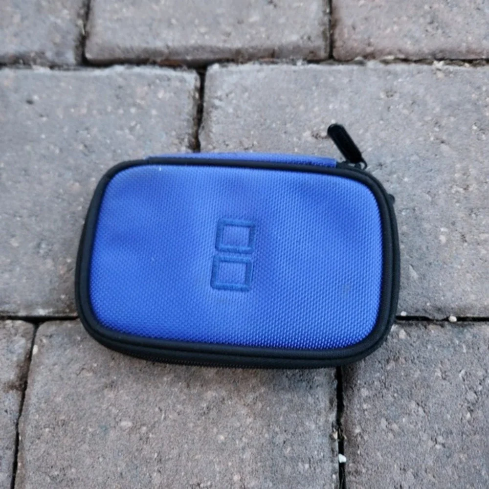 Nintendo DS Lite Blue Black Nylon Carrying Case Pouch A.L.S. Industries 2007
